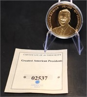 2008 Greatest American Presidents Proof