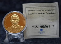 2008 Gold-plated Barack Obama Proof