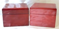 2 pcs. Collector's Boxes / Cases