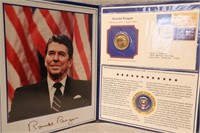 Reagan Memorial Commemorative Set