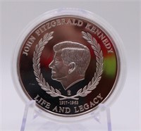 2008 JFK Man On The Moon Coin