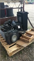 Speakers, Oil Pump + Misc, Box Of Electrical