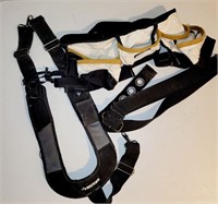 HUSKY White Pocket Tool Belt with Suspenders +
