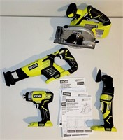 RYOBI ONE+ Cordless 18V Power Tools w/ Bag +