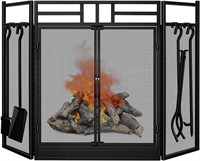 Amagabel Fireplace Screen with doors