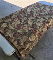 Upholstery material approximately 21'×5'.
