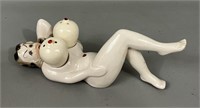 Vintage Nude Risqué Japan Salt and Pepper