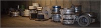 Large Lot of Metal Coils - Various Sizes