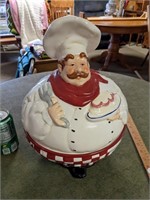 Ceramic Chef Cookie Jar