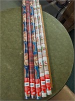 5 Rolls new Christmas Wrapping paper