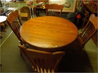 Country Dining set - Clawfoot table