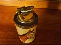 Canister Cigar Lighter with horse
