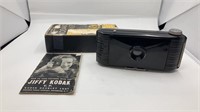 Antique Kodak Jiffy V.P Camera In Original Box Wit