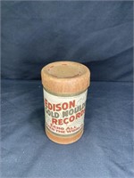 Antique Edison Gold Moulded Record