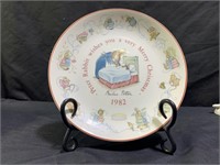 Wedgwood Beatrix Potter Christmas Plate