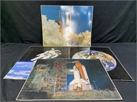 4 Space Shuttle Collection Nasa Posters
