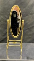 Free Standing Full Length Gold Mirror - Dollhouse