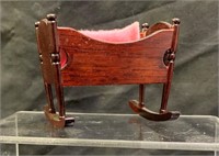 Victorian Dollhouse Cradle