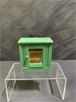 Green Pie Safe Dollhouse Furniture