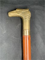 35" Penco Brass fitting and Eagle Head Cane