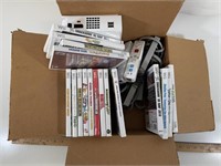 WII SYSTEM AND GAMES