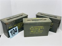 3 Ammo Boxes