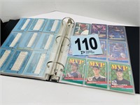 1987-1991 Baseball Cards in Binder
