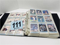 1991 Leaf Baseball Cards in Binder
