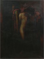 Oil on Canvas Orpheus and Eurydice
