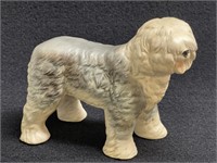 Ceramic Sheep Dog Figurine