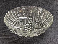 Oyster and Pearl Clear Bowl
