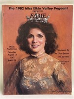 1982 Miss Elkin Valley Pageant Program
