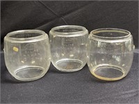 3 Lantern Globes- Dietz D-Lite