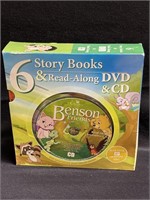 6 Story Books & Read-Along DVD&CD- Benson Bear