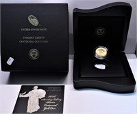 2016 STANDING LIBERTY GOLD QUARTER CENTENNIAL