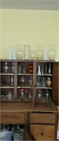 Glass and Milk Glass Vases