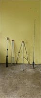 Tripods and South Bend Fishing Pole