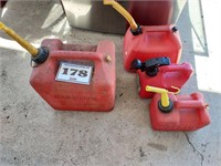 gas cans - 1 new 5 gallon can costs $19.99