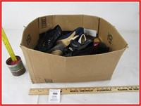 BOX OF WOMENS HEELS- ALL SIZE 7- 7 1/2