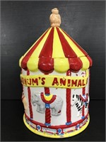 Vintage Nabisco classics circus tent cookie jar