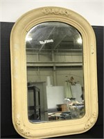 Antique framed mirror