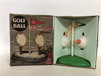 Vintage Golf Ball salt and pepper shaker set