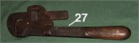 H.D. Smith "PERFECT HANDLE" 10" adj. pipe wrench