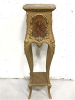 Ornate wood Victorian style plant stand