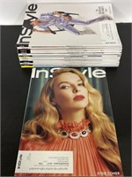 14 issues of InStyle magazine Jan 21 - Mar 22