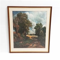 The cornfield by John constable framed print