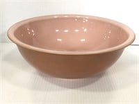 Pink vintage Pyrex mixing bowl