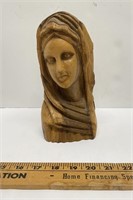 Hand Carved Virgin Mary