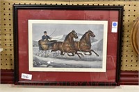 Currier & Ives Lithograph: