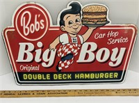 Bob’s Big Boy Metal Sign